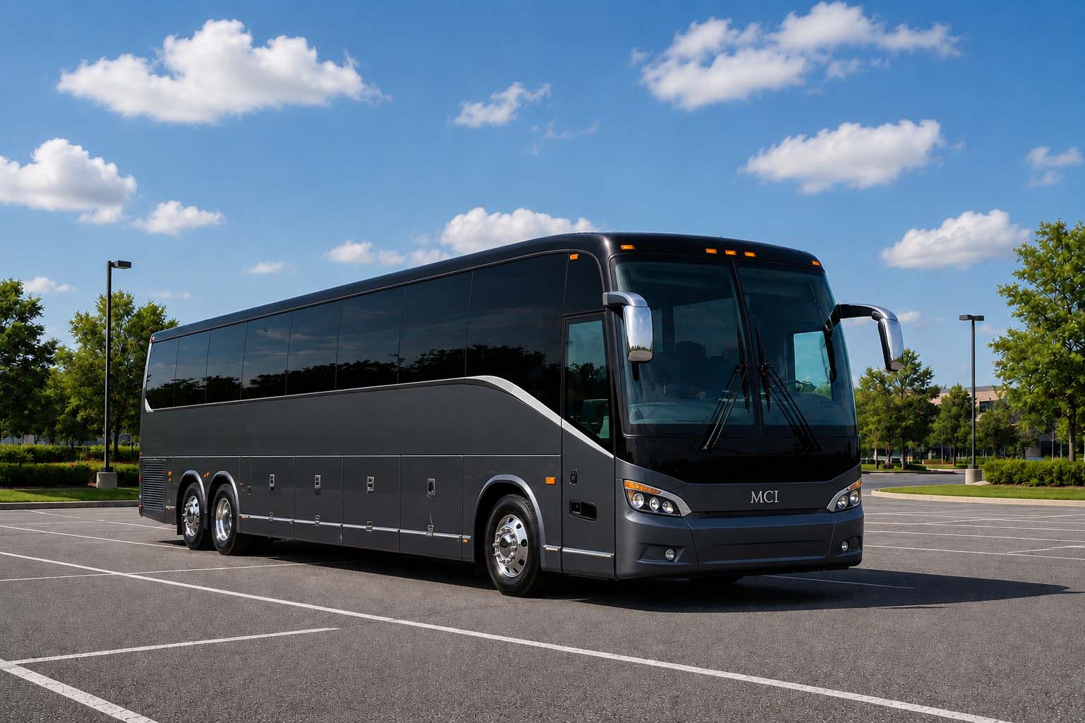 Charter bus rental in Goodyear, AZ